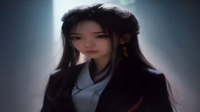才艺直播间场景，女主播在灯光明亮的直播间演奏古筝，画面清晰，弹幕活跃，美女在线才艺类内容典型样本